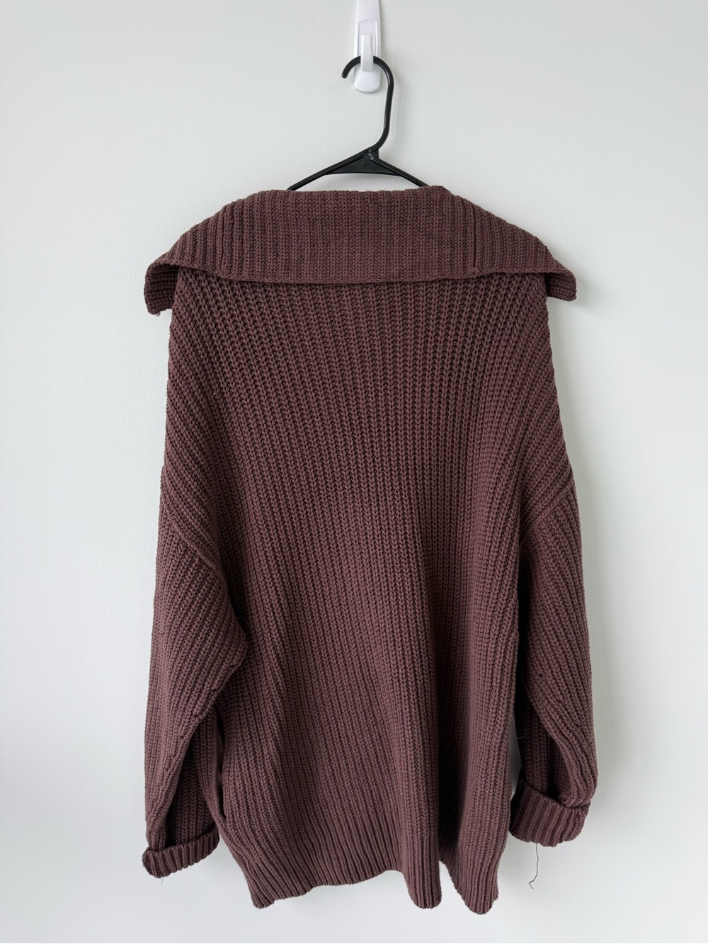 Free people swim too deep cardigan in chocolate brown - Picture 3 of 4